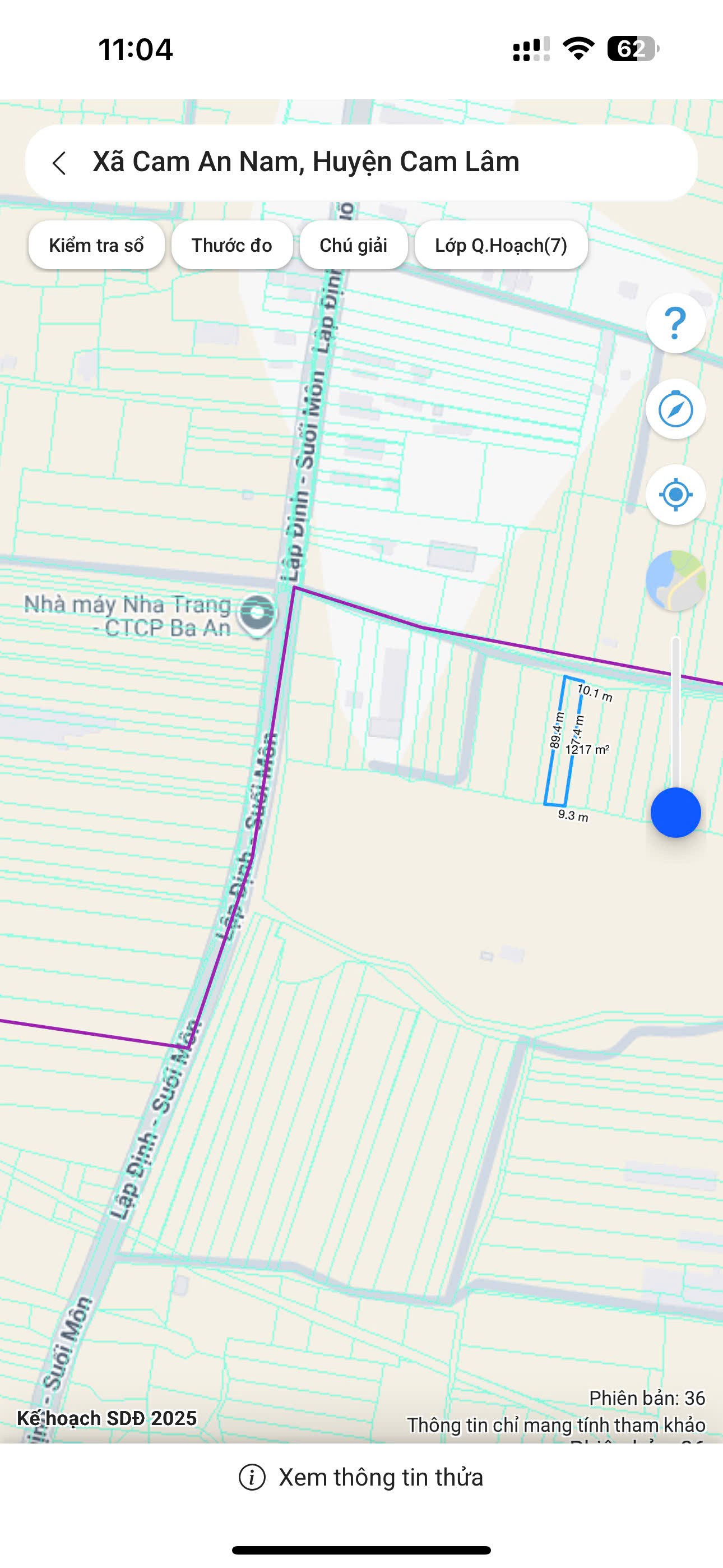 🏡 BÁN ĐẤT VỊ TRÍ 1 – VĨNH TRUNG, CAM AN NAM, CAM LÂM 🏡
