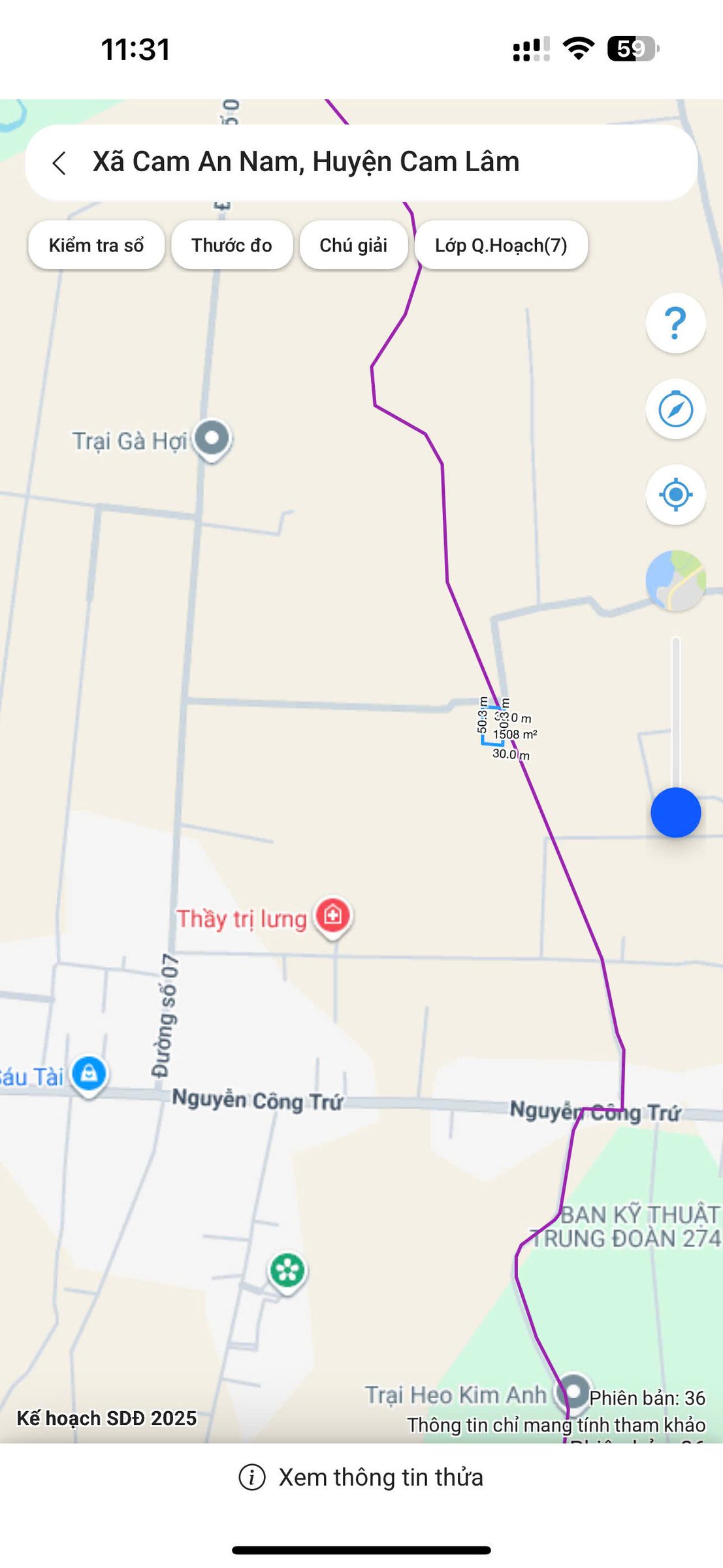 🏡 CHÍNH CHỦ BÁN ĐẤT VĨNH ĐÔNG – CAM AN NAM – CAM LÂM 🏡