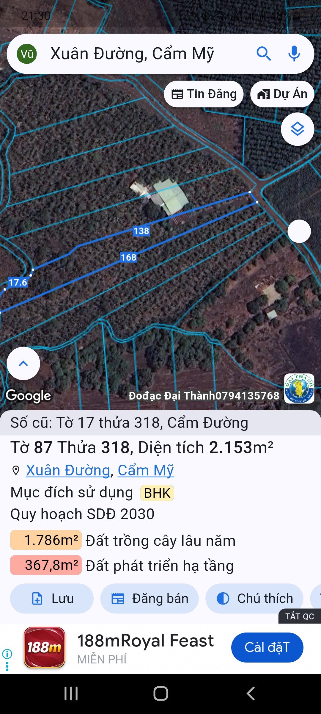 Nhà Đất Cẩm đường Long Thành Đồng Nai