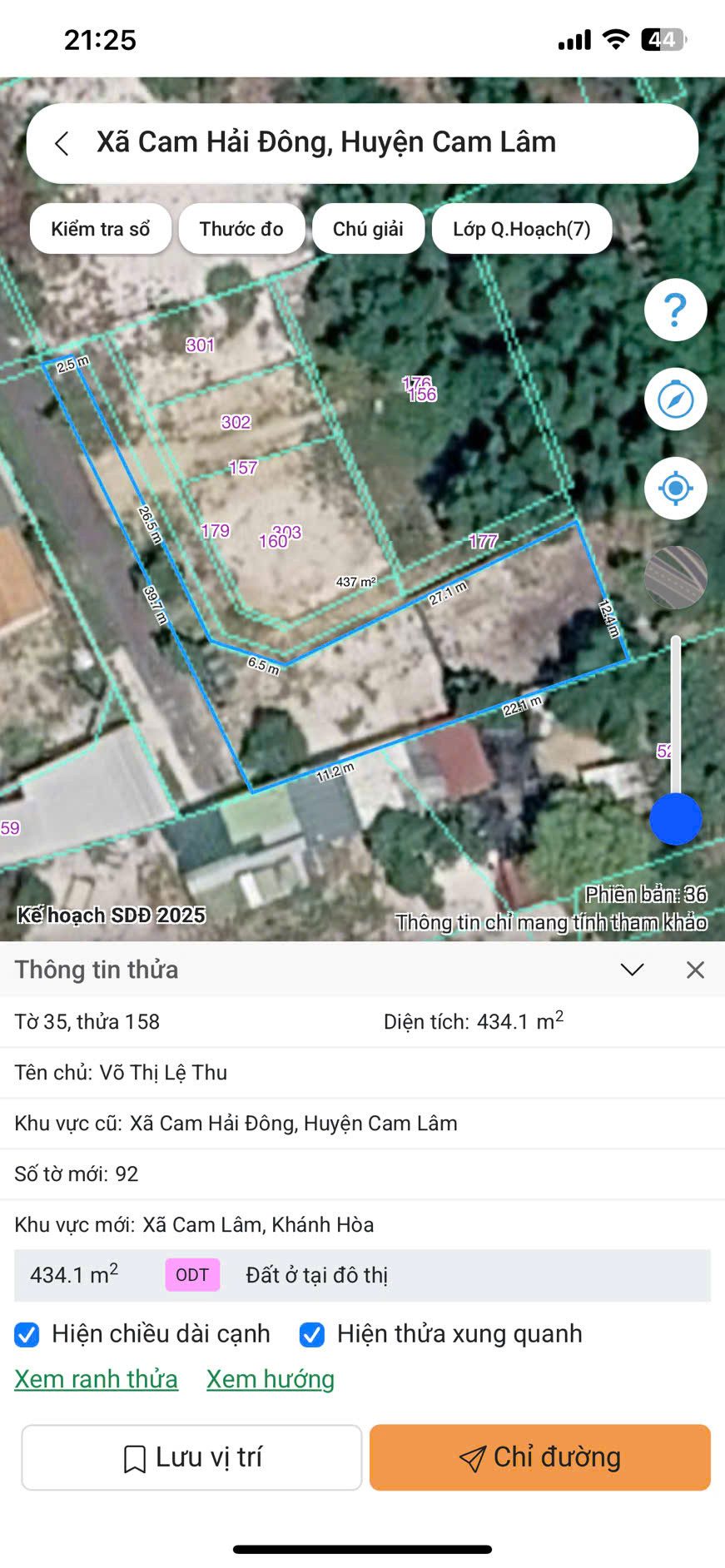 158.35 431,1m2 giá 18trm2 
vị trí : thôn thuỷ triều cam lâm 
diện tích 431,1m2 
DIỆN TÍCH ; 431,1m2   GIÁ 650TR NGUYÊN LÔ
giá tổng bán :7ty758tr NGUYÊN LÔ
LIÊN HỆ : MINH HIẾU 0389623794 BĐS