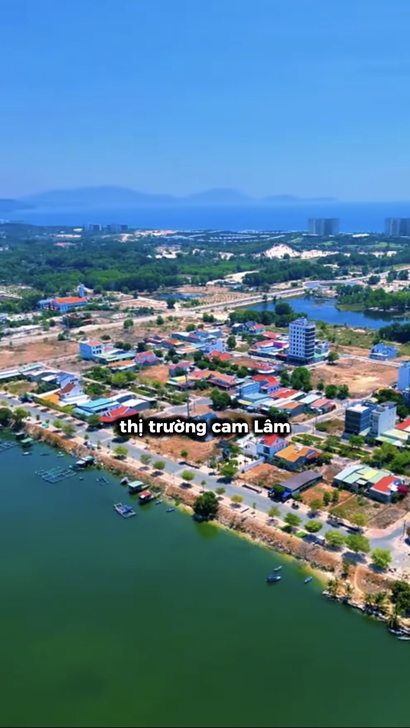 Mặt Đầm Tái Định Cư k8 - Cam Lâm