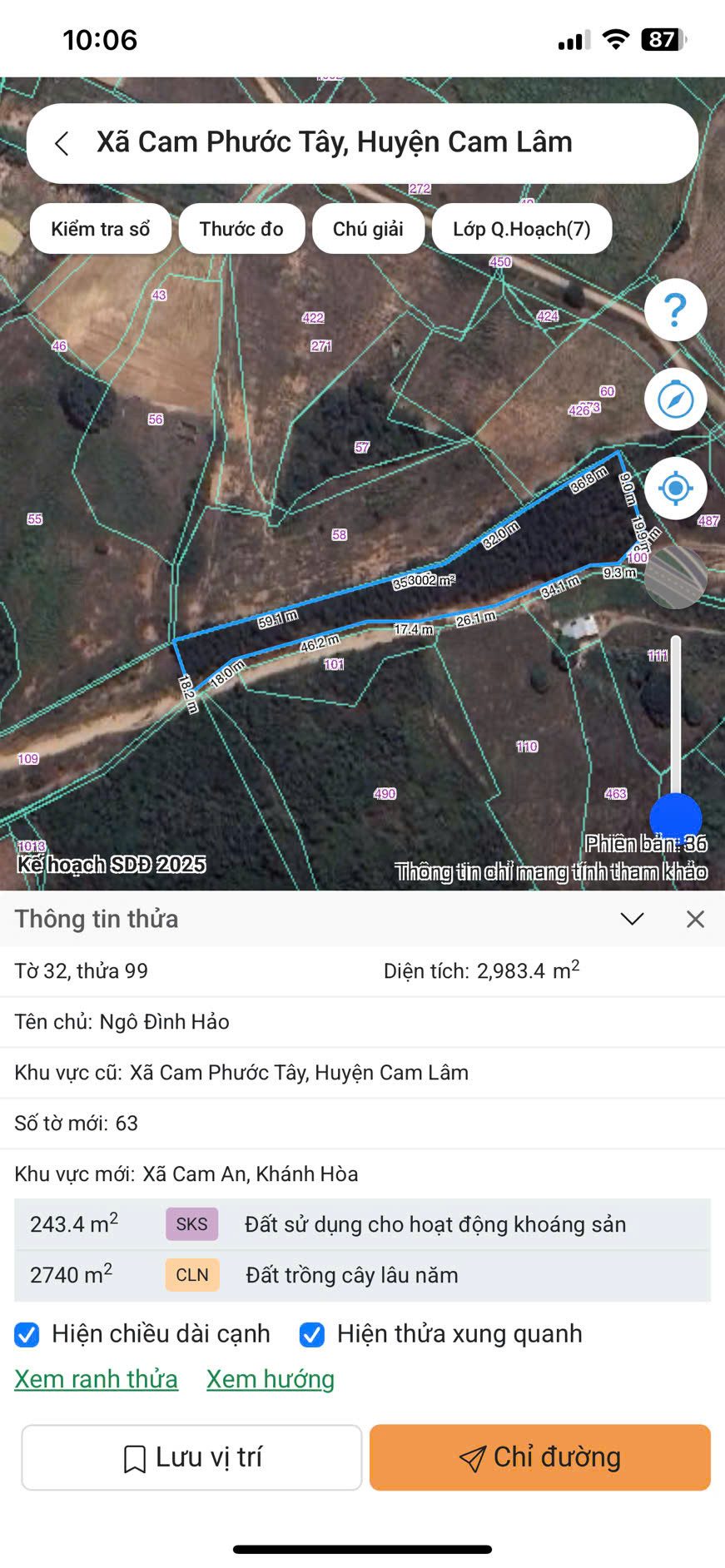 99.32 29832M2 giá chỉ 730 triệu nguyên lô
vị trí : THÔN VĂN THUỶ CAM PHƯỚC TÂY 
DIỆN TÍCH : 2983M2 giá chỉ 234 TRIỆU / SAO
giá tổng bán :730 TRIỆU NGUYÊN LÔ
LIÊN HỆ : MINH HIẾU 0389623794 BĐS