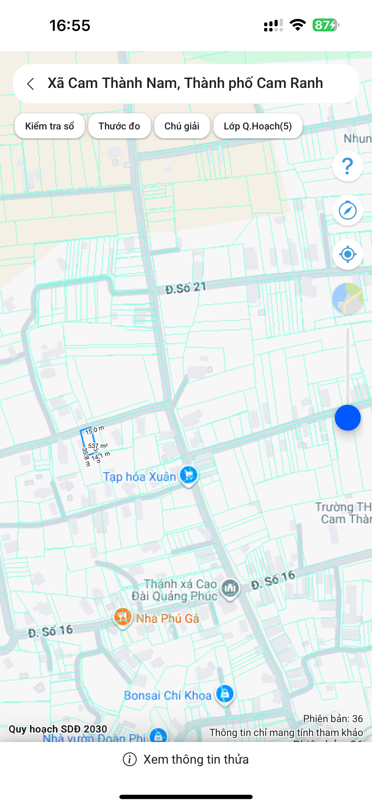 Quảng Hoà - Cam - Thành Nam - Cam Ranh