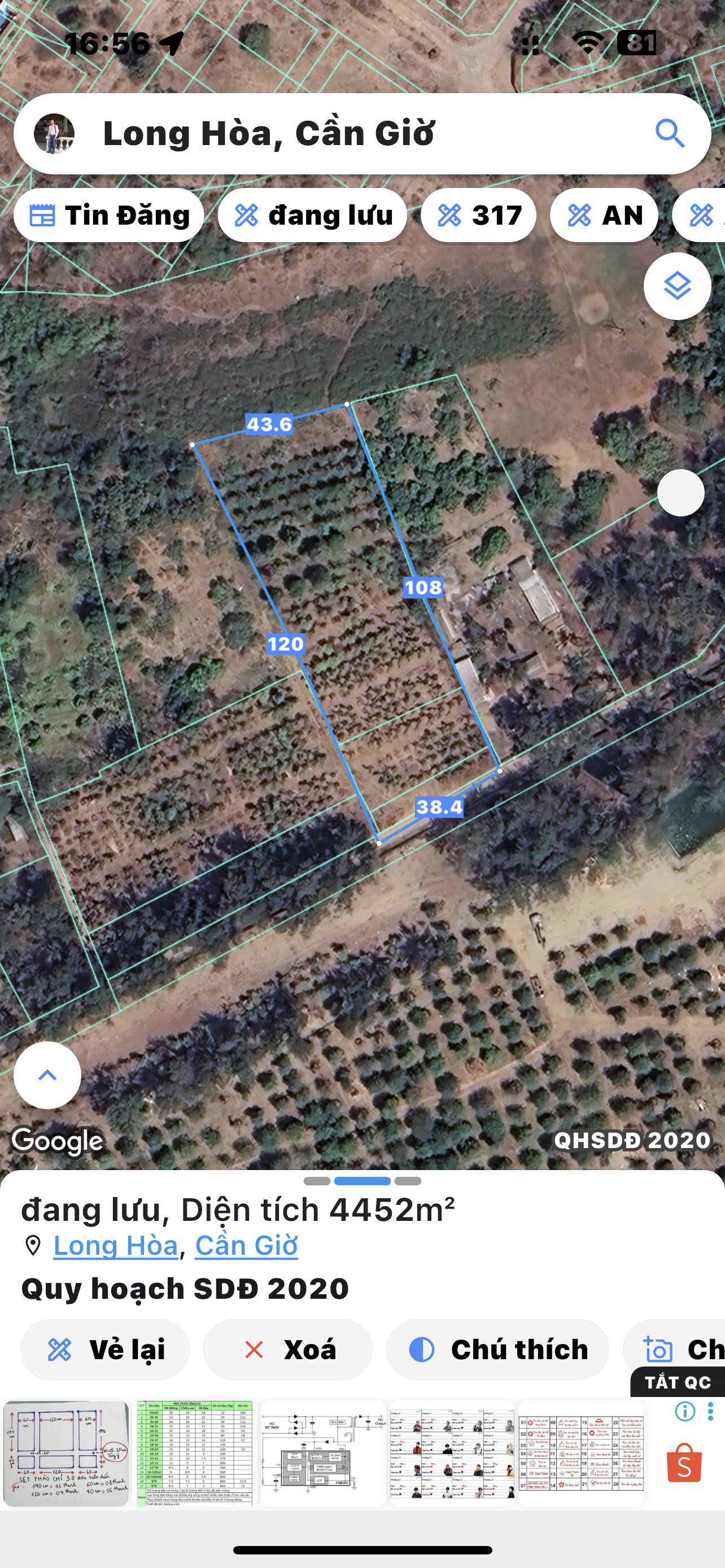 Bán đất 4239m² có sẵn 0000m² thổ cư ngang 38,5 x 108m giá 148.37 tỷ tại Xã Cần Giờ