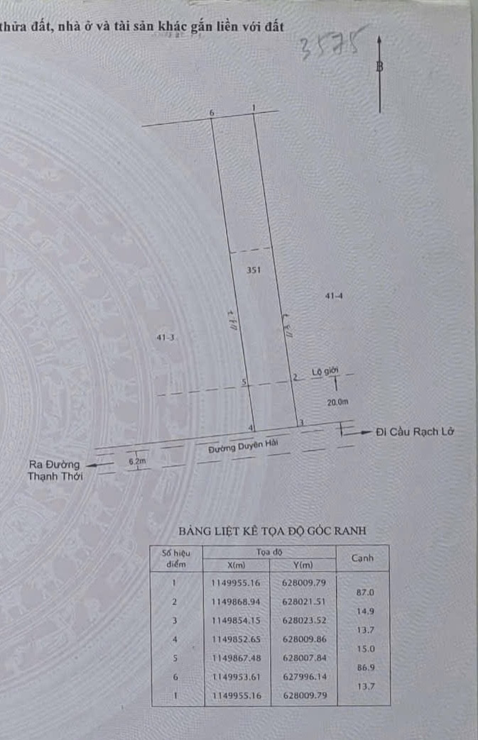 Bán đất 1400m² có sẵn 1180m² thổ cư ngang 14m giá 56 tỷ tại Xã Cần Giờ