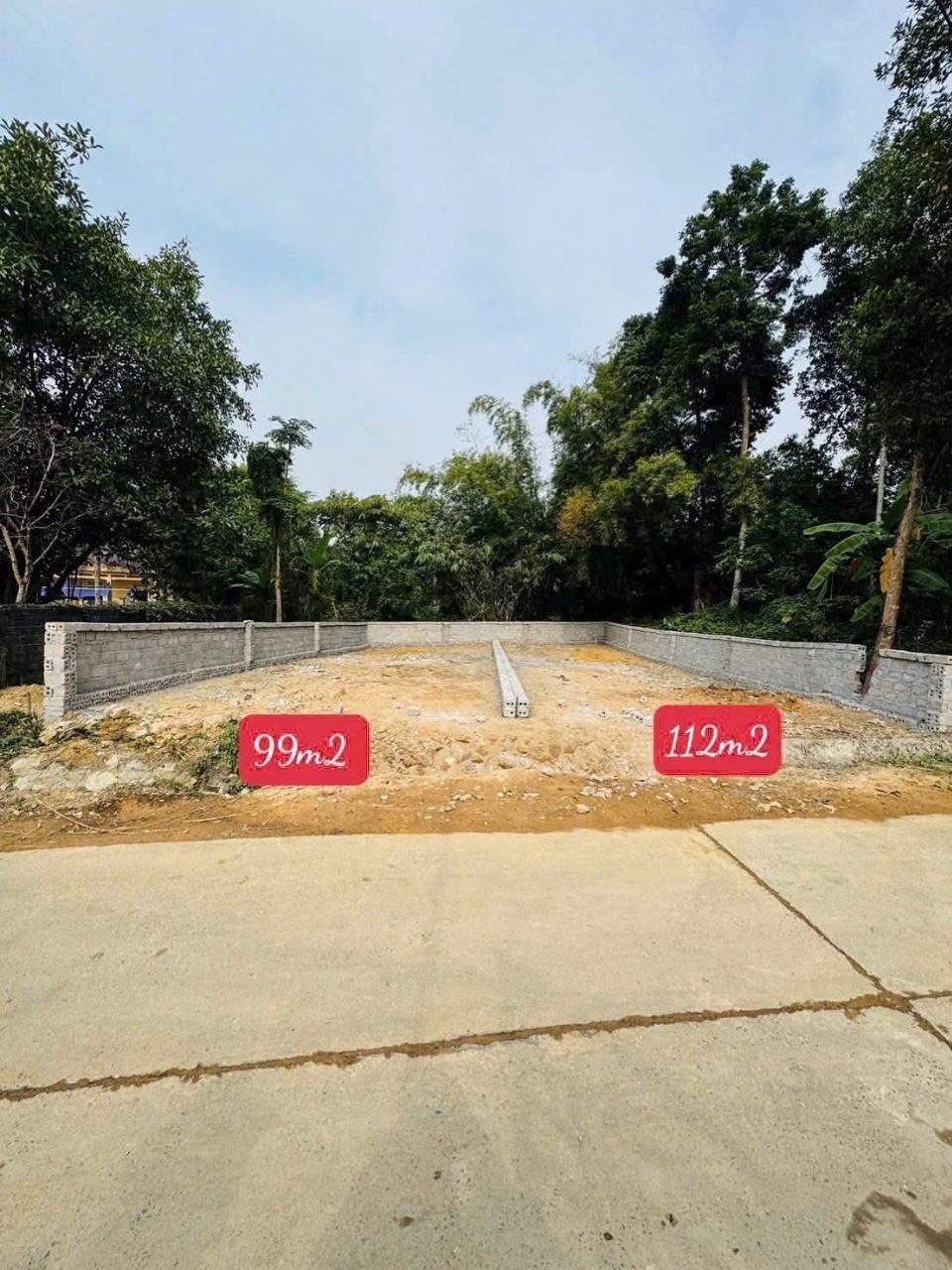 2 lô full thổ cư 99m và 112m - mặt tiền 6m - trục KD - gần nhà văn hoá Lai Trì, Cao Dương - giá đầu tư