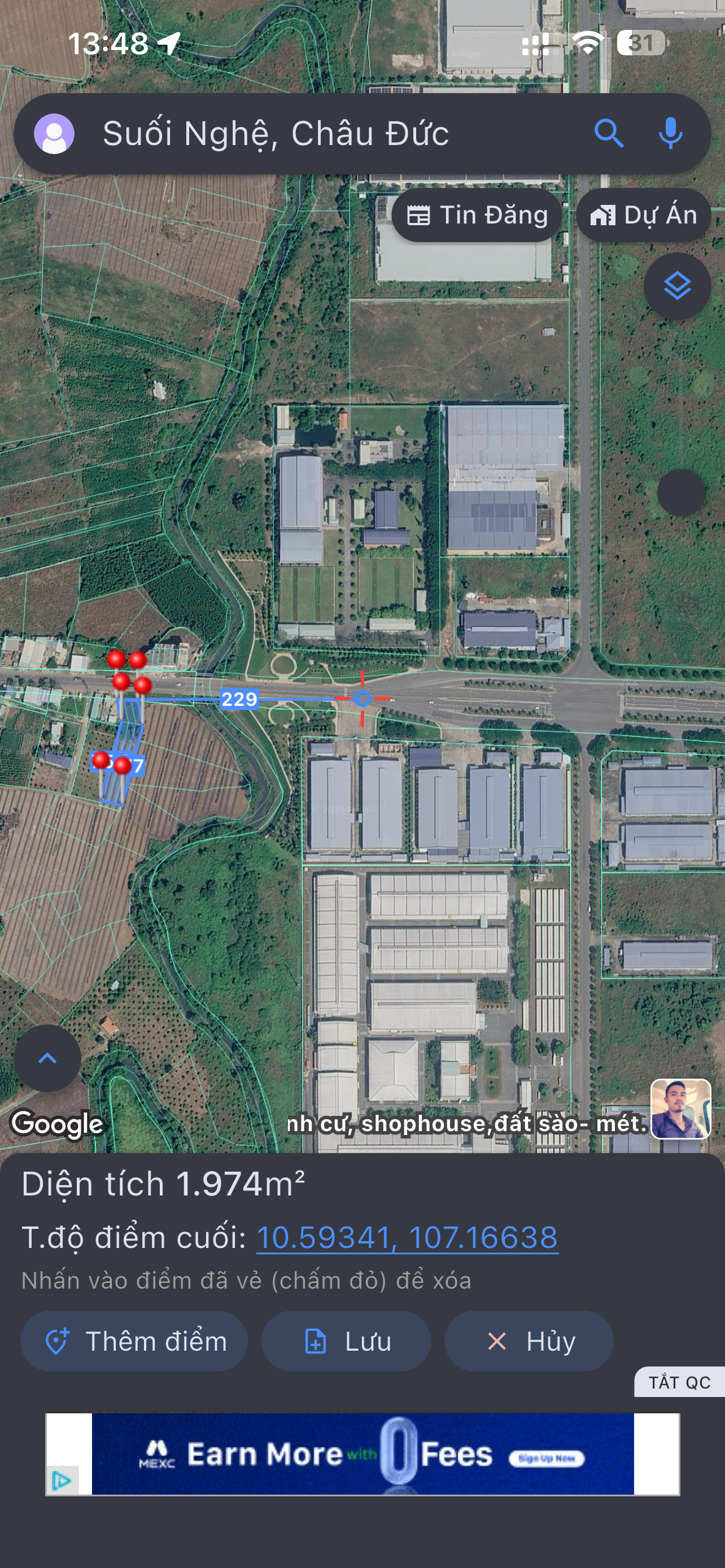 Bán Đất 2000m² thổ cư 150m² giá 20 tỷ tại Xã Châu Pha TP. Hồ Chí Minh