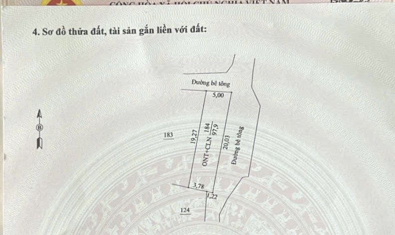 Chính chủ cần bán đất thổ cư, 2 mặt tiền, ngõ thông, đường rộng