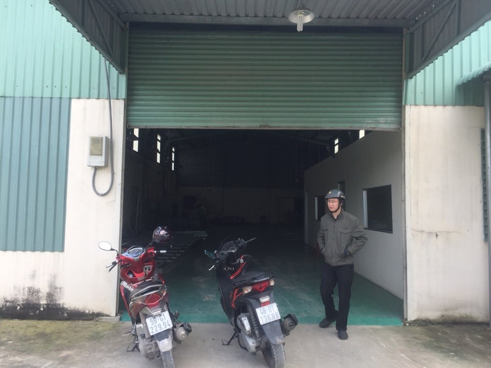 NHÀ XƯỞNG CHO THUÊ ĐƯỜNG  QL22 TÂN PHÚ TRUNG CU CHI DT: 500M GIÁ 15 TRIÊU/THÁNG LH: 0944977229