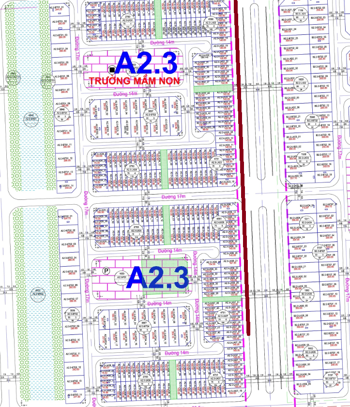 Bán liền kề shophouse A2.3 LK3 vị trí 5 KĐT Thanh Hà Cienco 5