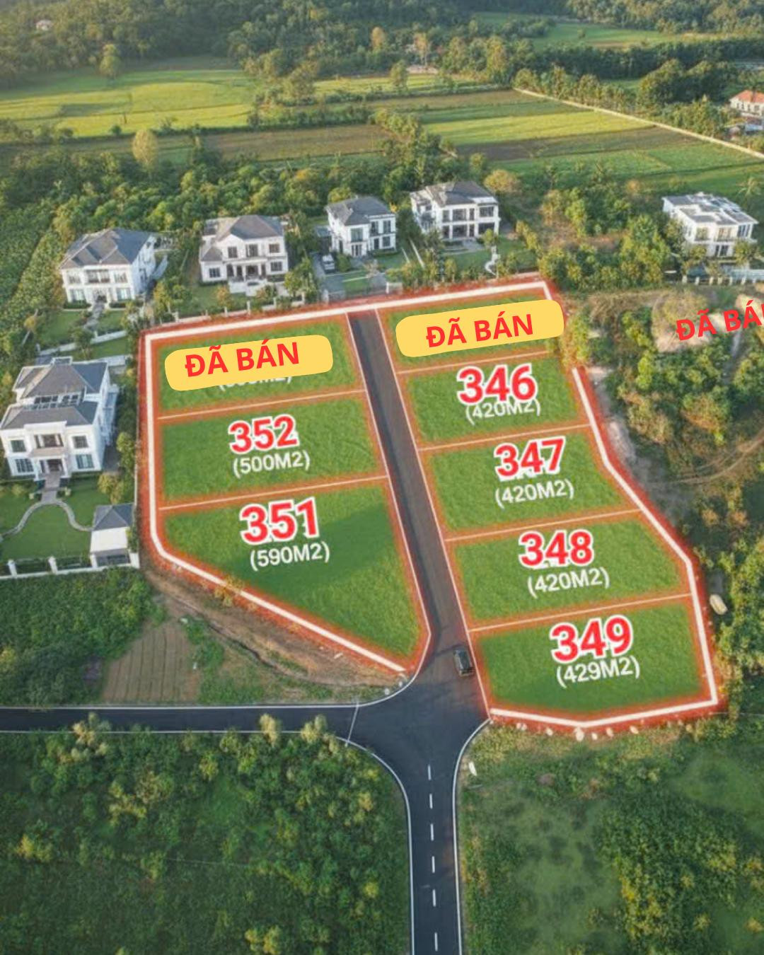 7 LÔ ĐẤT Nghỉ dưỡng 420m - tại Cư Yên, Lương Sơn - giá hơn 2 tỷ
