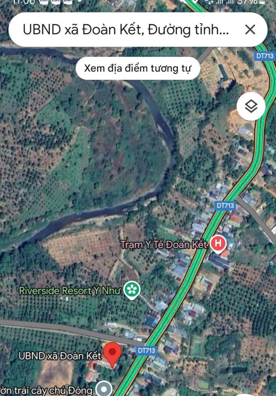 Bán đất 13000m² ngang 8.7m giá 8.6 tỷ Xã Đạ Huoai 3