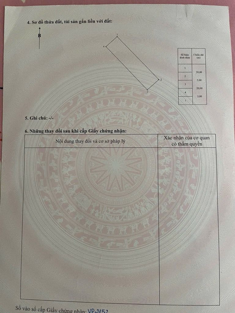 Bán đất 100m² ngang 5m giá 4.8 tỷ Xã Đại Đồng