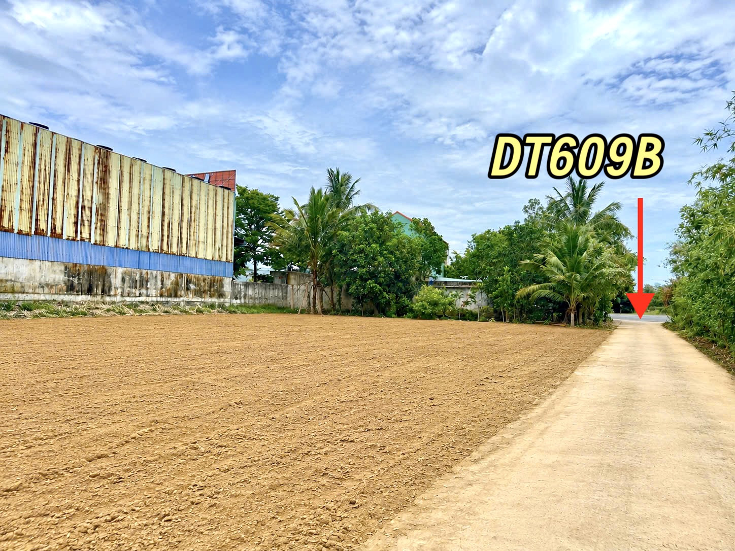 Bán 5 lô liền kề, sát DT609B chỉ 20m, đường ô tô thông - chỉ 8xxtr/nền