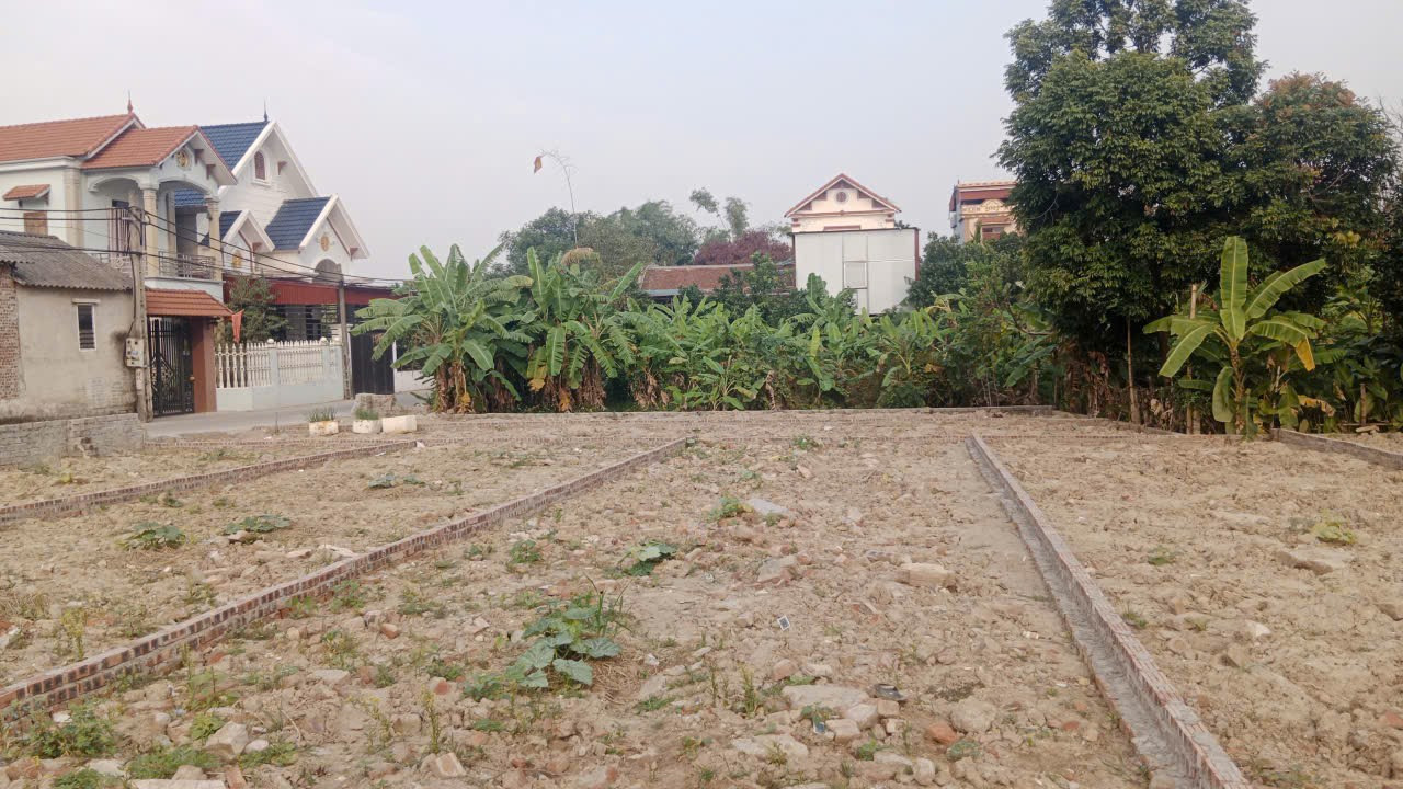 Đất Chi Nhị - Đại Lai - Bắc Ninh, Góc 2 Mặt Tiền, 88,6m2, Sổ Hồng