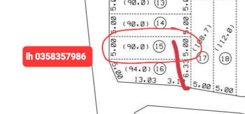 Bán đất 90m² ngang 5m giá 1.07 tỷ Xã Đại Phúc
