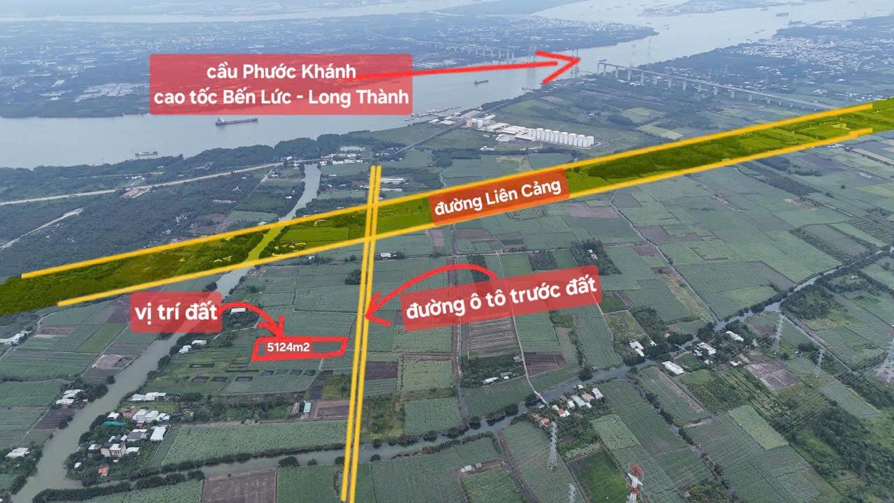 Bán đất 5124m² giá 7.04 tỷ Xã Đại Phước