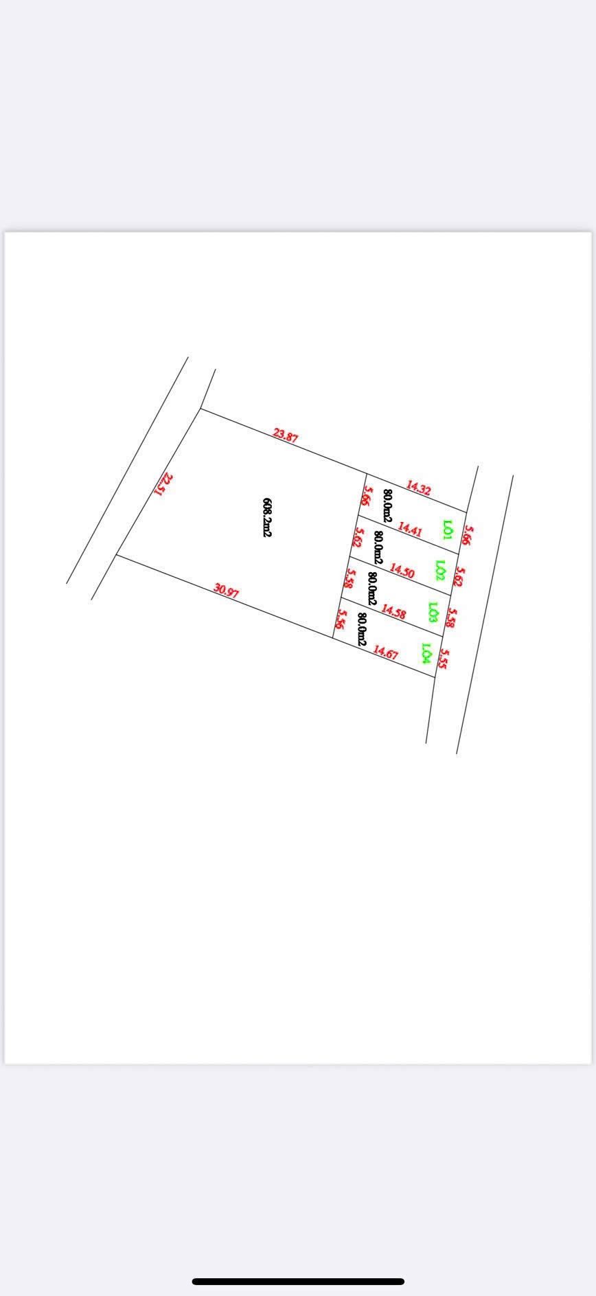 Bán đất 80m² full thổ cư ngang 5,62m giá 2.7 tỷ tại Xã Đại Xuyên