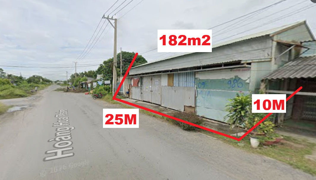 BÁN NHÀ MẶT TIỀN HOÀNG HOA THÁM, XÃ DÂN THÀNH, TX. DUYÊN HẢI, TRÀ VINH