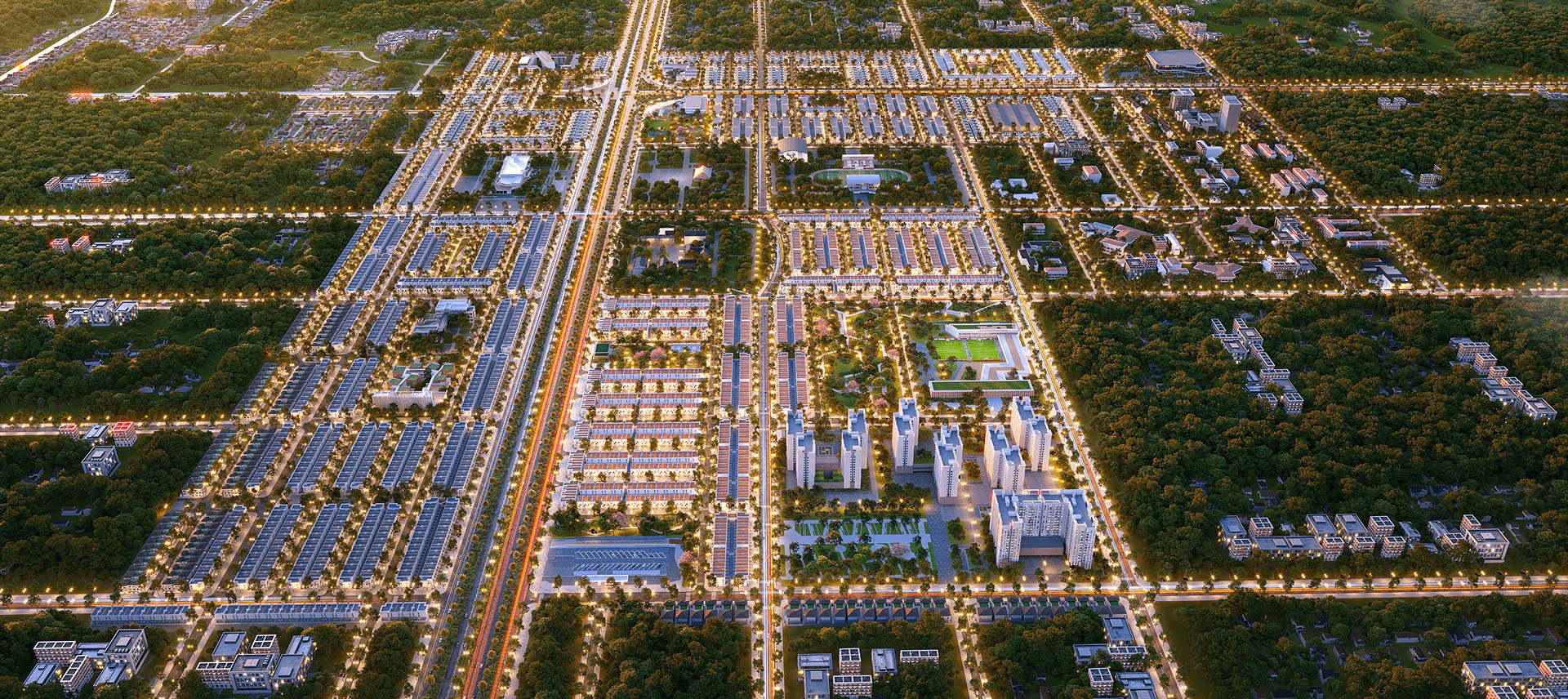 Bán đất 100m² full thổ cư Khu đô thị The Link City ngã tư Dầu Giây