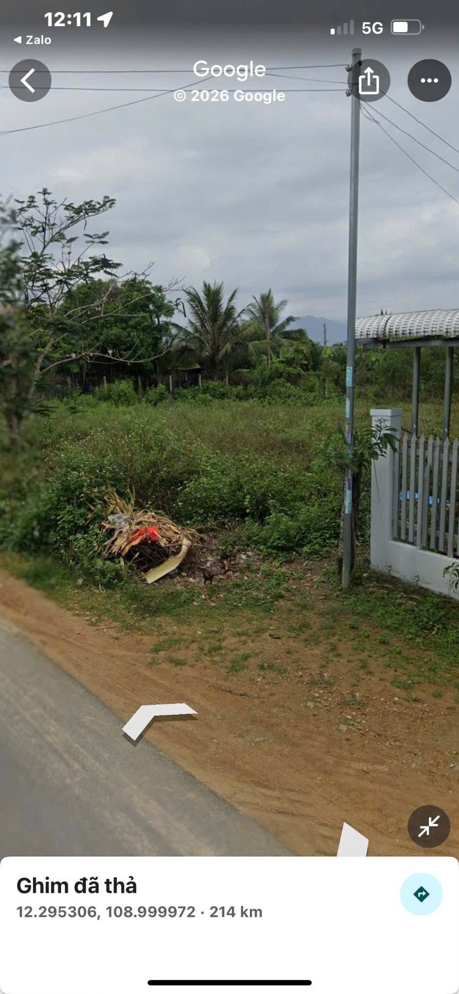 Bán đất 128,7m² có sẵn 128m² thổ cư ngang 5m giá 500 triệu tại Xã Diên đồng