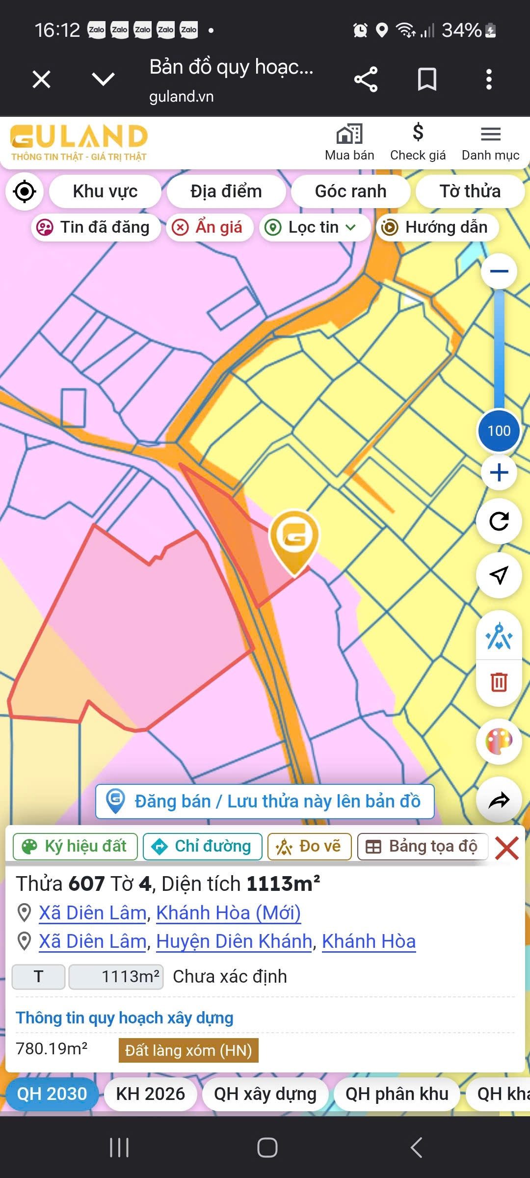 BÁN FARM CỰC ĐẸP Ở DIÊN LÂM , DIÊN KHÁNH - ĐỐI DIỆN THÁNH VIỆN PHÁP SƠN
DT:6151m2 ,QH đất ONT . GIÁ 6 TỶ