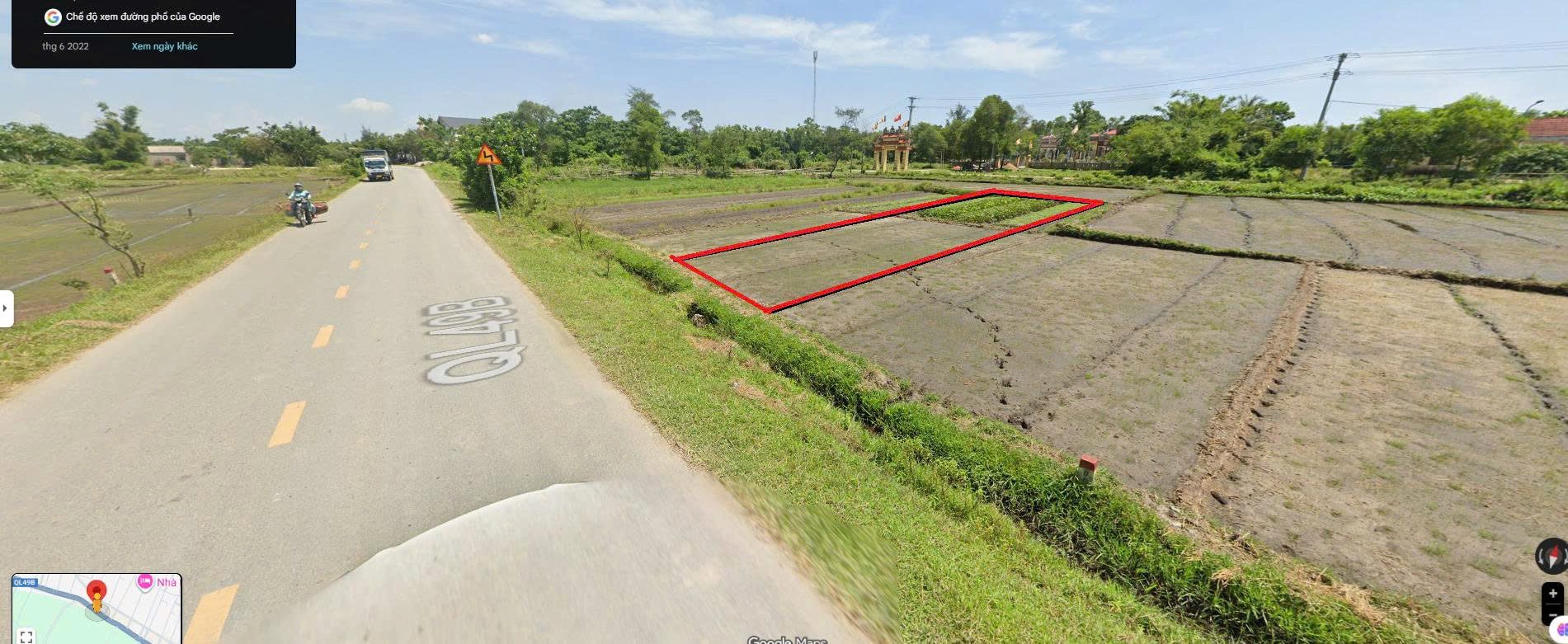Bán Đất mặt tiền đường 49B - 197.6m2 giá 175 triệu tại Xã Điền Môn Huyện Phong Điền Thừa Thiên Huế