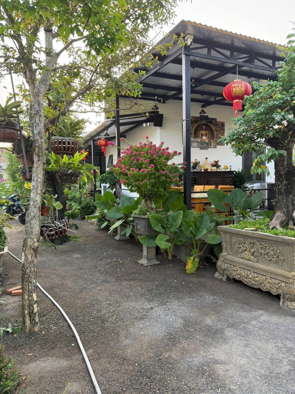 💥Khu nghỉ dưỡng Diên Khánh 520m2 full thổ cư ( Diên Sơn cũ )
• Cách Nha Trang 10km
• Ngang 12,5m nở hậu 14,5m
• Đường nhựa 6m, thông thoáng.
• Cây cảnh hạng vip
• Hồ cá coi
• Phù hợp Mở quán Cafe đẹp
💥Hệ thống vườn đã trang bị đầy đủ tiện nghi gồm: