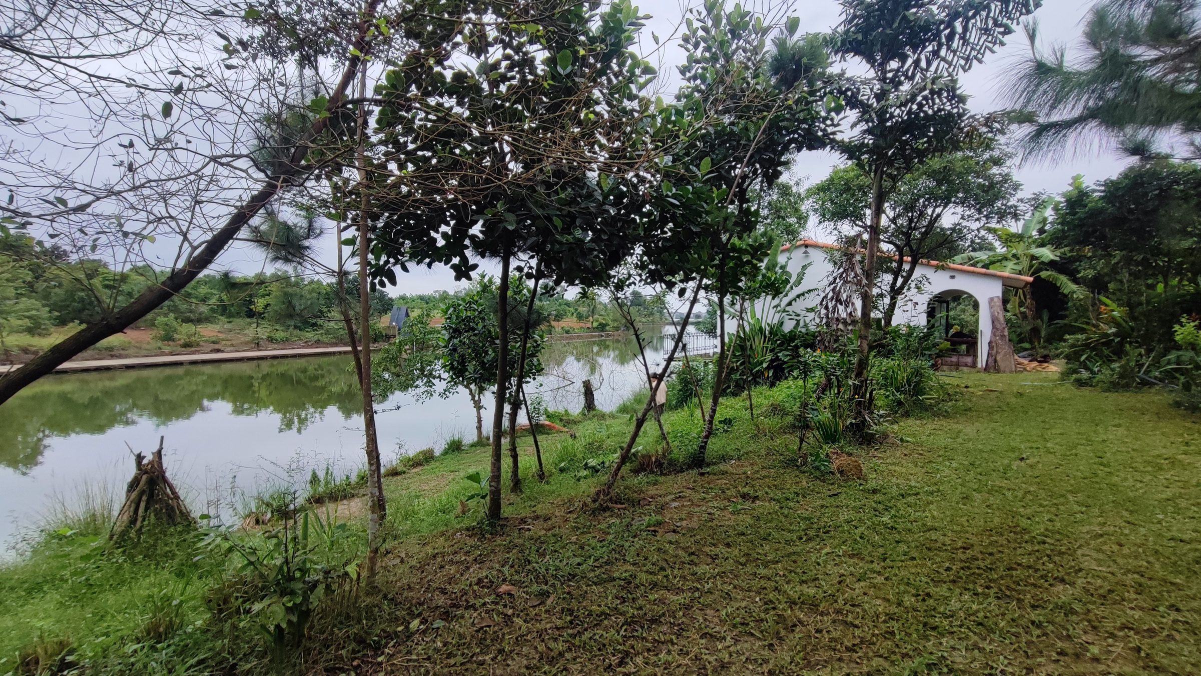 Bán đất 4017m² view hồ tại Xã Đoài Phương (cách khu CNC Hoà Lạc 3km)