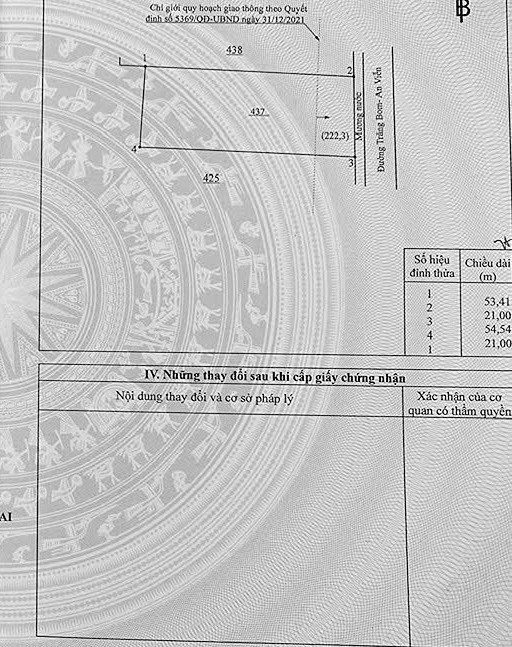 Chính chủ gửi bán 1133m2 đất Xã Đồi 61(cũ), giá 18 tỷ thương lượng