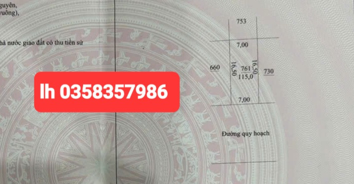Bán đất 115m² ngang 7m giá 2.2 tỷ Xã Đồng Hỷ