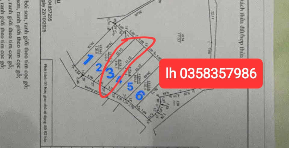 Bán đất 116.7m² ngang 5m giá 600 triệu Xã Đồng Hỷ