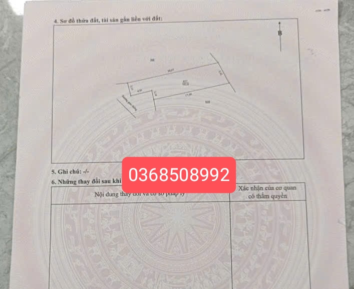 Bán đất 102m² ngang 5m giá 1.4 tỷ Xã Đồng Hỷ