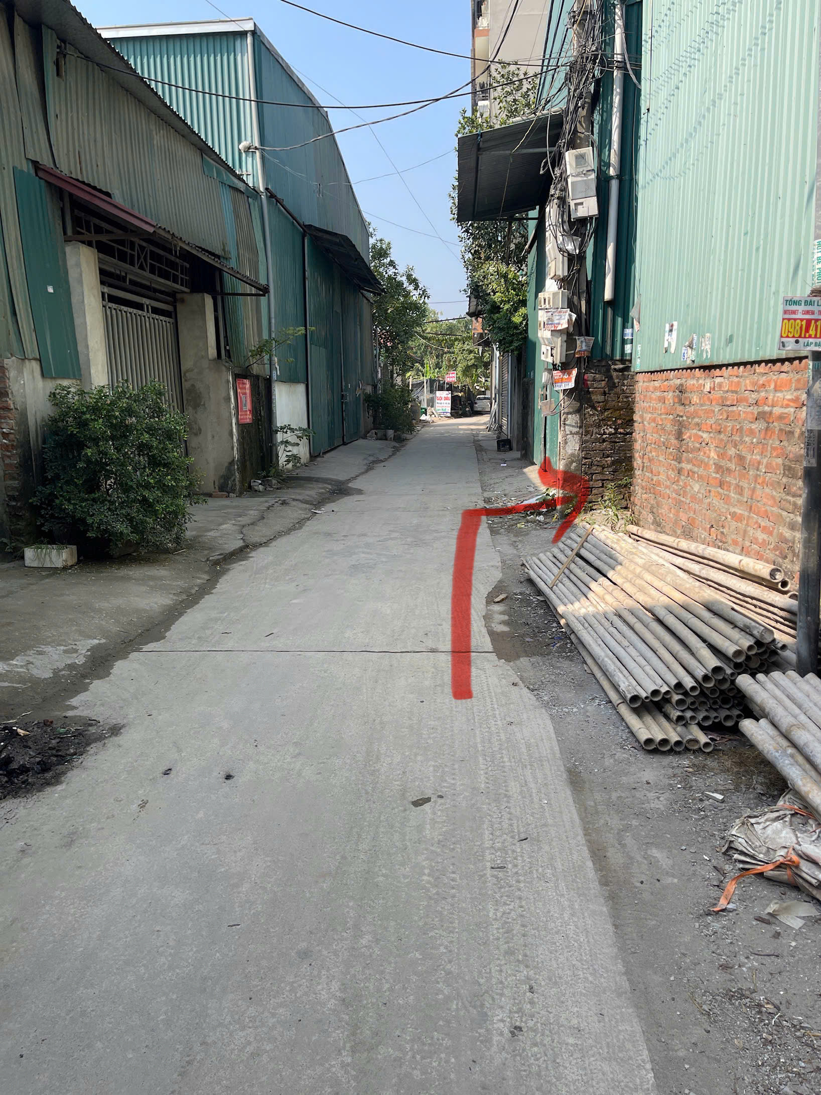 Mình chính chủ sổ đỏ cần bán mảnh đất 41m2 tại xóm 3 đồng nhân; giá 3,5 tỷ