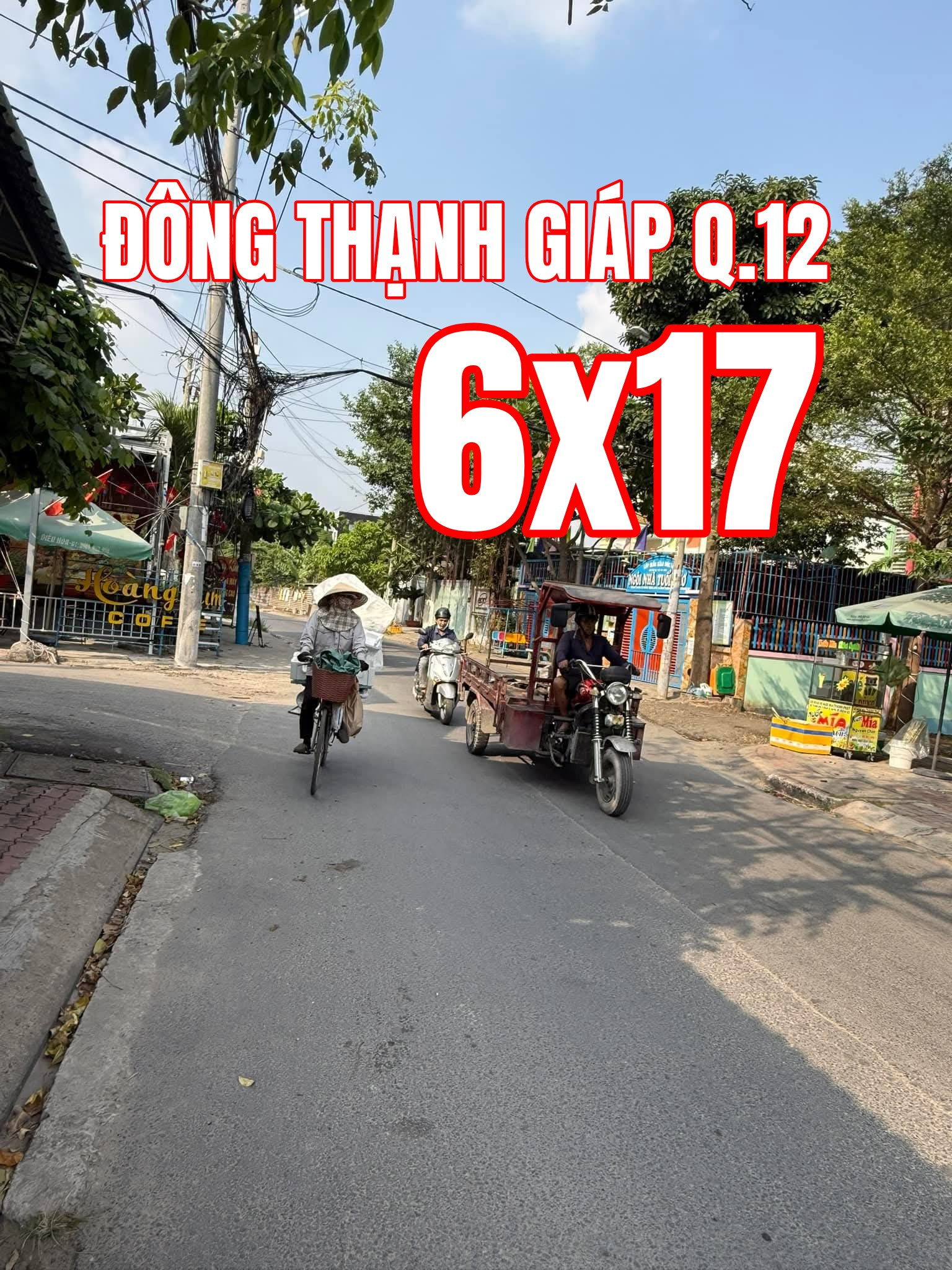 🛑Bán đất Đông Thạnh giáp q.12 diện tích đẹp 6x17 thổ cư gọi ngay Đất Ngọc