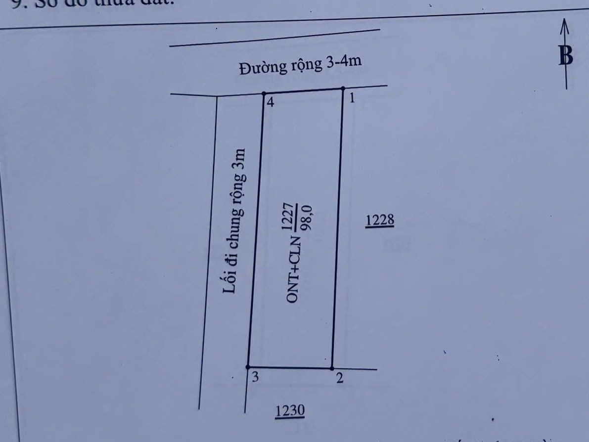 Bán đất 106m² có sẵn 68 mét thổ cư ngang 5m giá 450 triệu tại Xã Tuy Lộc - Hậu Lộc