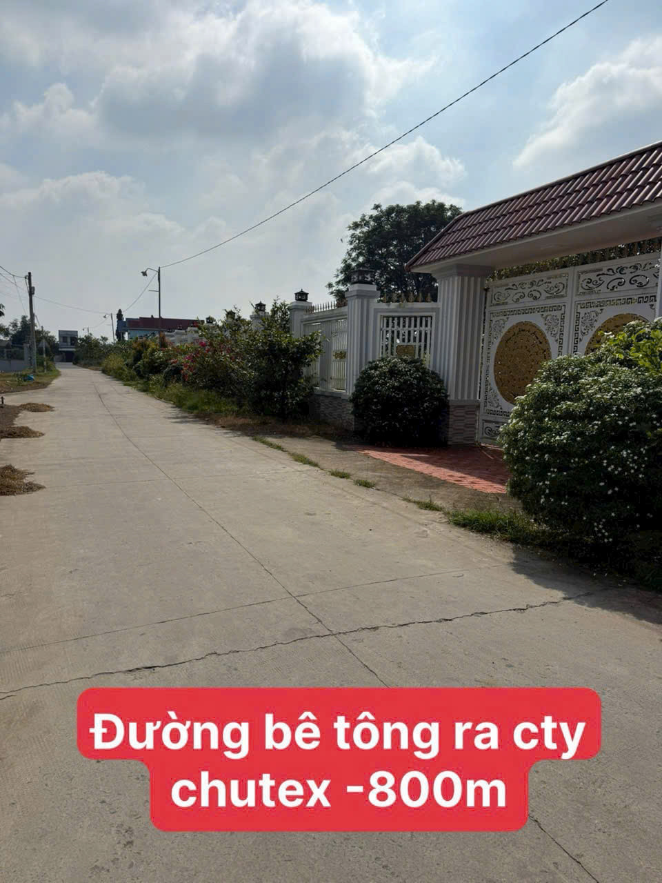 Bán đất thổ cư Đức Hòa Thượng , dt 153m2 , đường đá xanh 4m giá 870 triệu