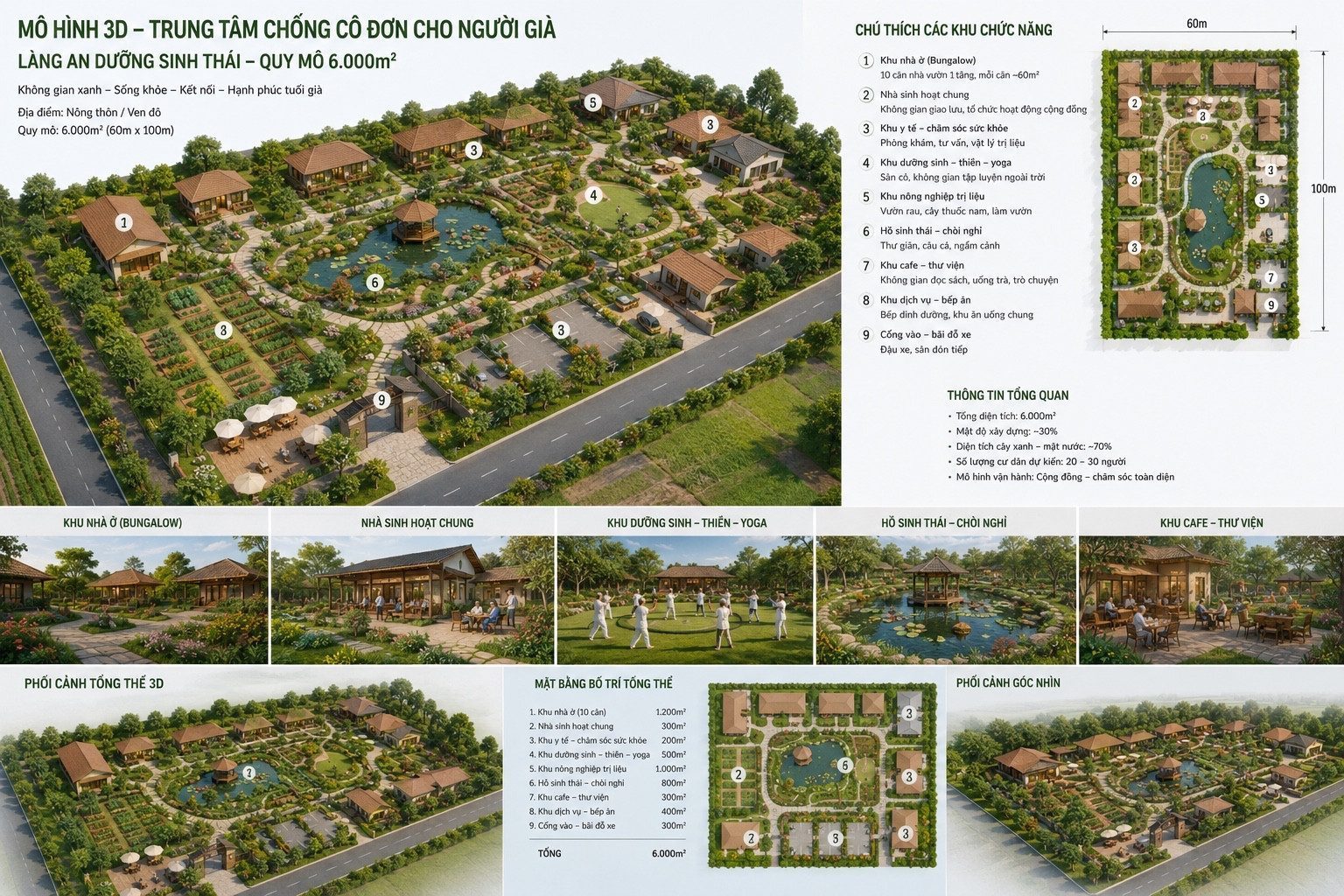 Bán đất thổ 5840m² , 2 mặt tiền tỉnh 816, gần Vincom, Flamingo, sân Golf Hoàn Cầu Đức Huệ, Hậu Nghĩa. Trung tâm ‘chống cô đơn’ cho người cao tuổi
