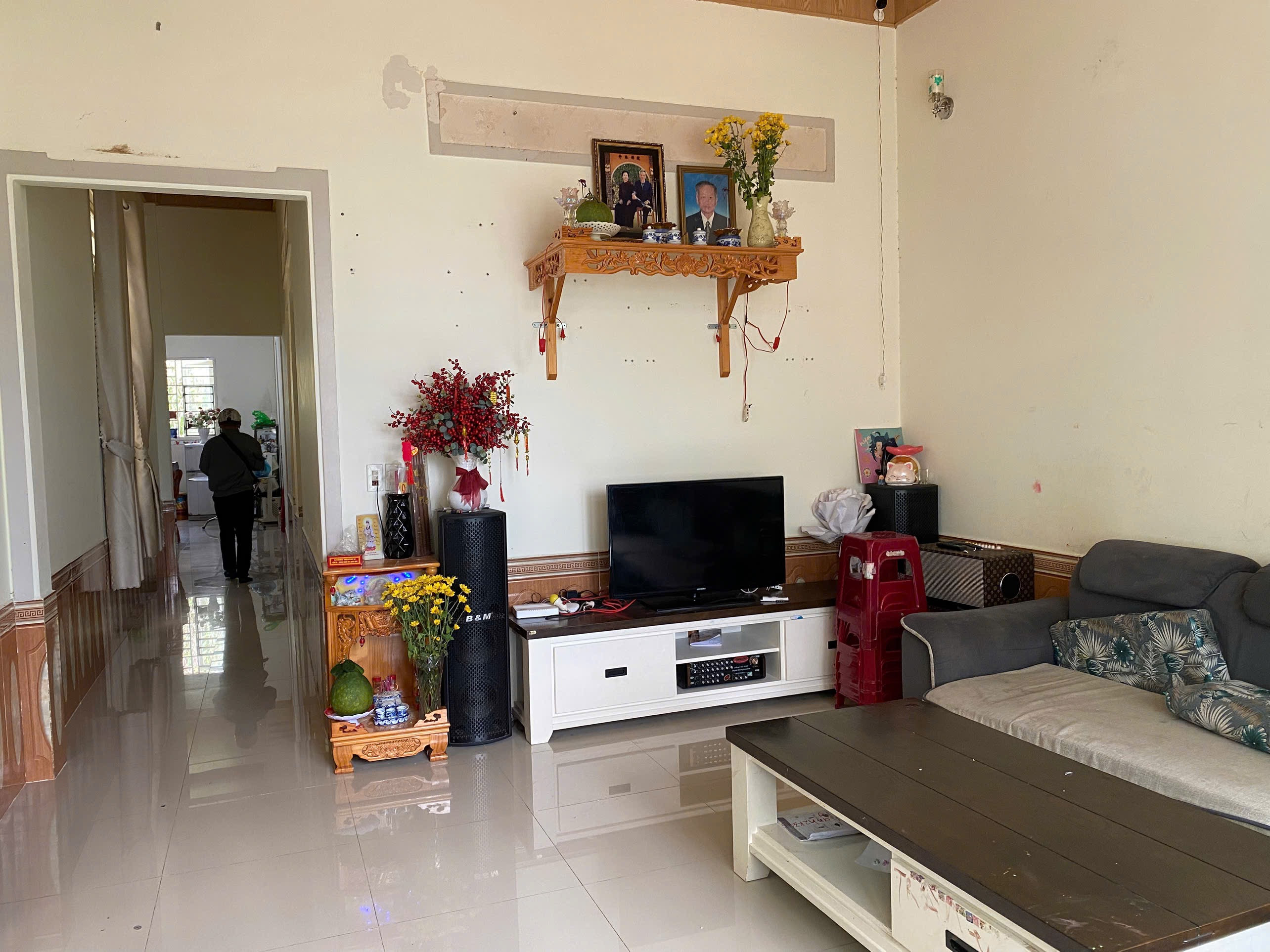 Bán nhà tại đường Lê Thánh Tôn. Xã Đức Trọng. 2ty5