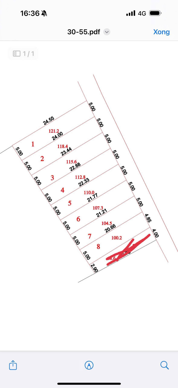 Bán đất 100m² giá 339 triệu Xã Dương Minh Châu