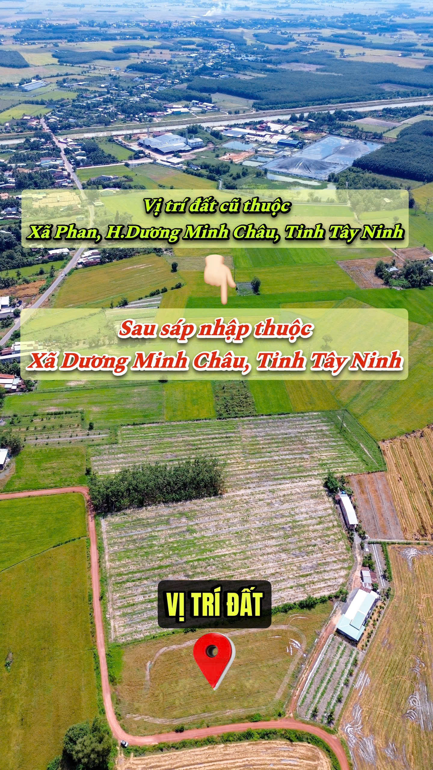 Bán đất 150m² ngang 5m giá 359 triệu Xã Dương Minh Châu