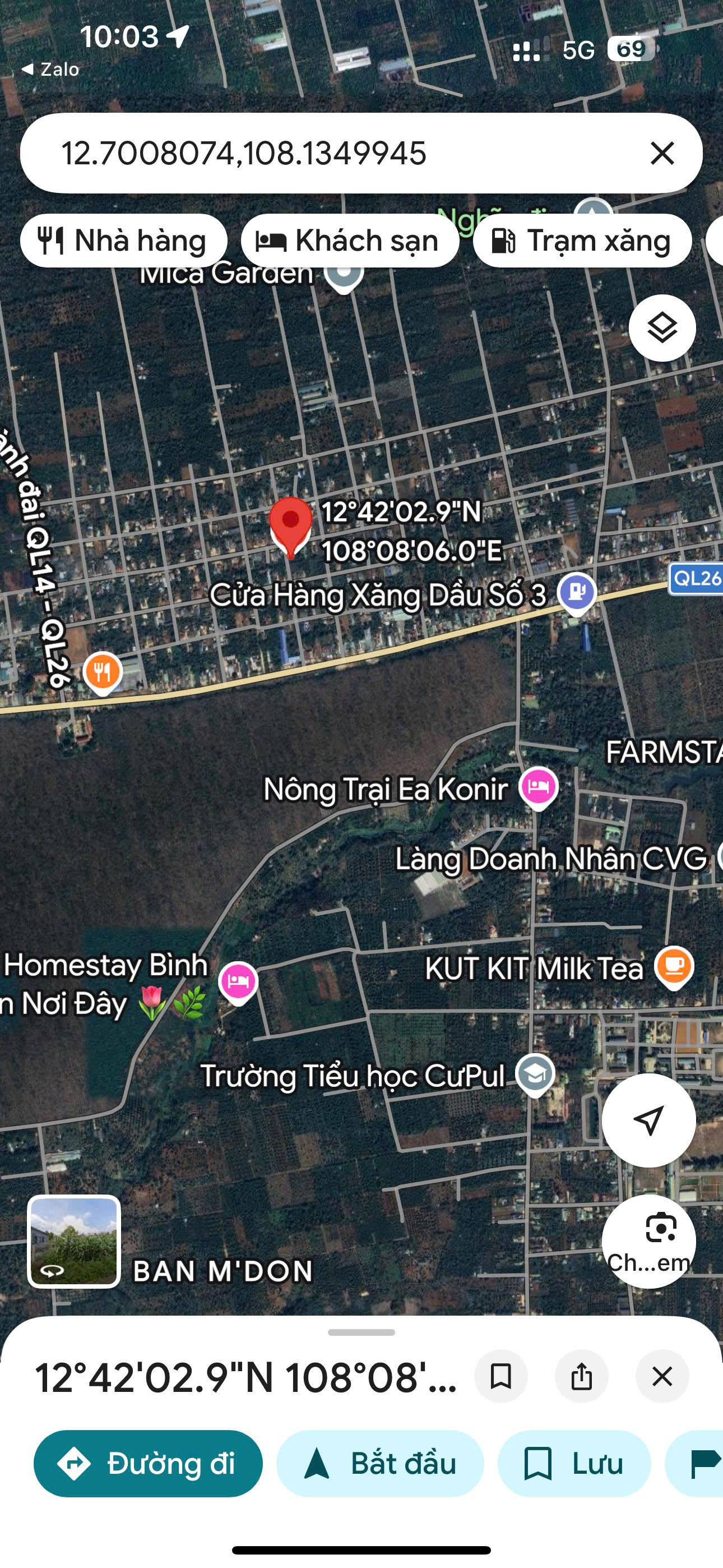 🌿🌿Eatu Kotam, phường Tân An, 🚘🚘đường Nhựa, hẻm cấp 1 QL26