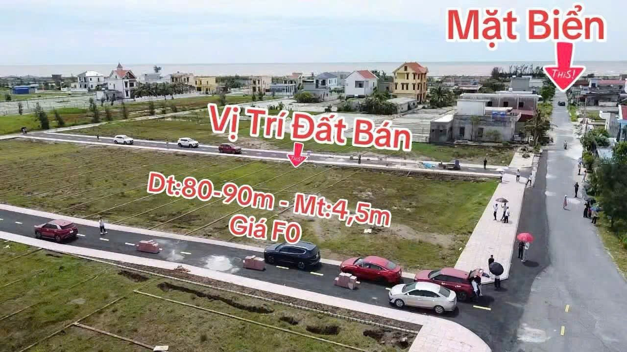 ĐẤT NỀN GẦN BIỂN & TRỤC ĐƯỜNG CHÍNH QUẤT LÂM