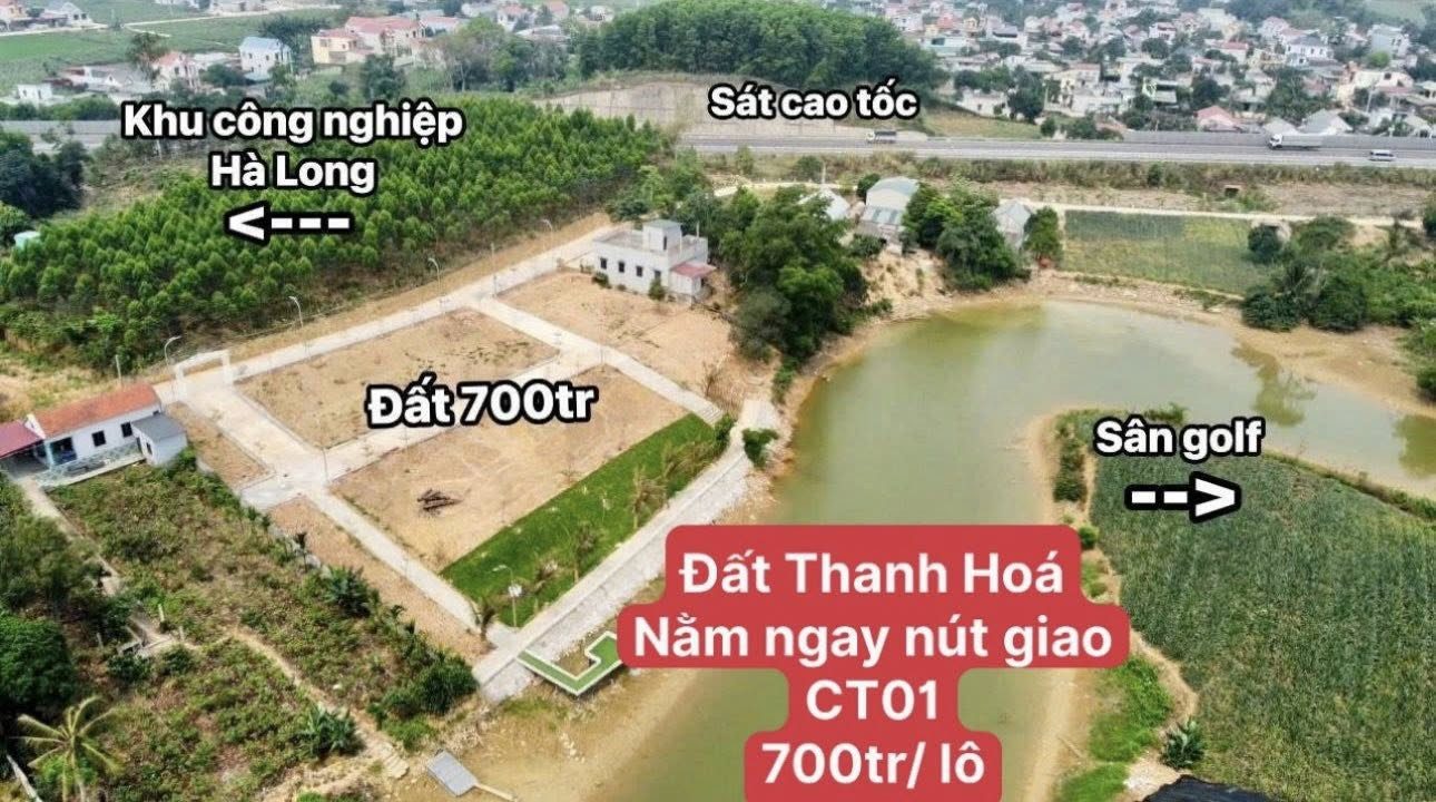 Em đang có vài lô đất tại HÀ LONG - THANH HÓA giá đầu tư chỉ từ 700tr
✅ Lưng tựa núi
✅ Mặt hướng sông