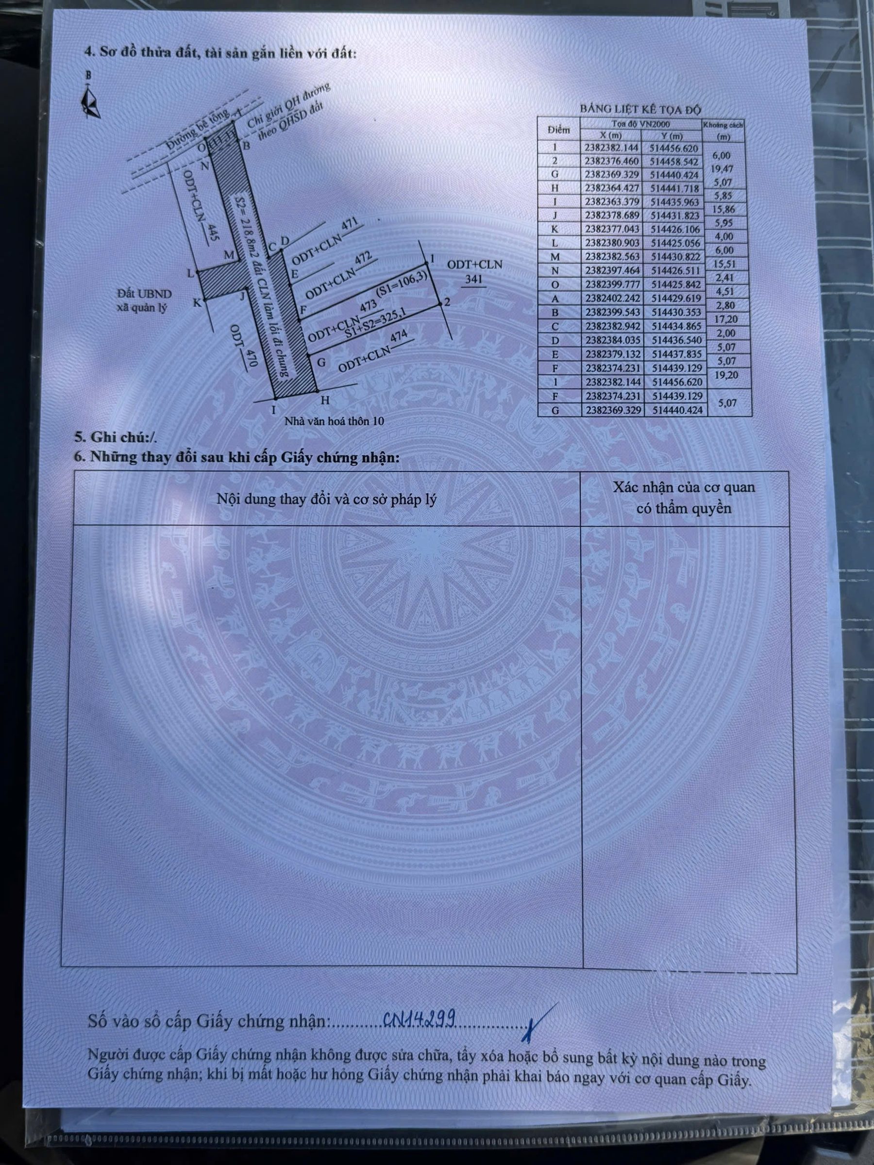 Bán đất 106m² có sẵn 100m² thổ cư ngang 6m giá 650 triệu tại Xã Hải Đông Thành phố Móng Cái