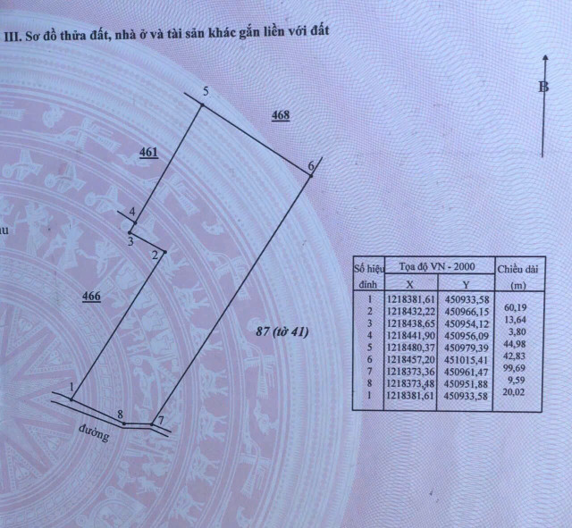 Bán đất 3622m² 1.05 tỷ tại Xã Hàm Liêm Huyện Hàm Thuận Bắc