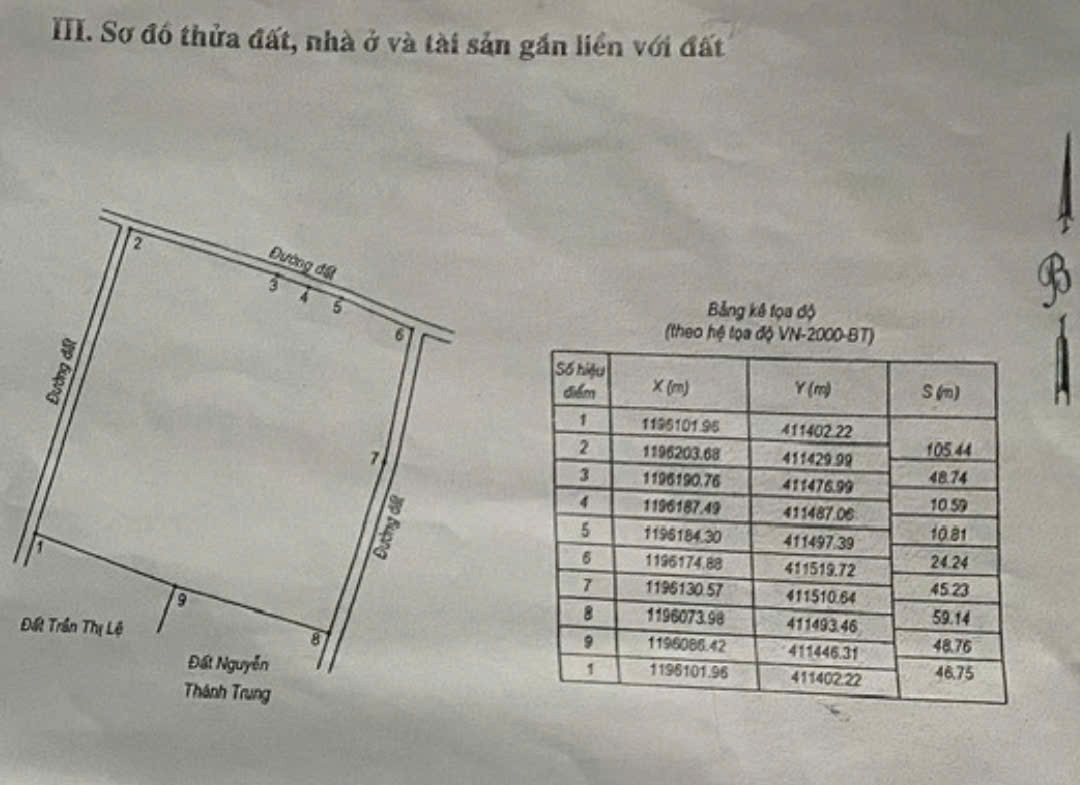 Bán đất 10270m² giá 2.3 tỷ Xã Hàm Tân