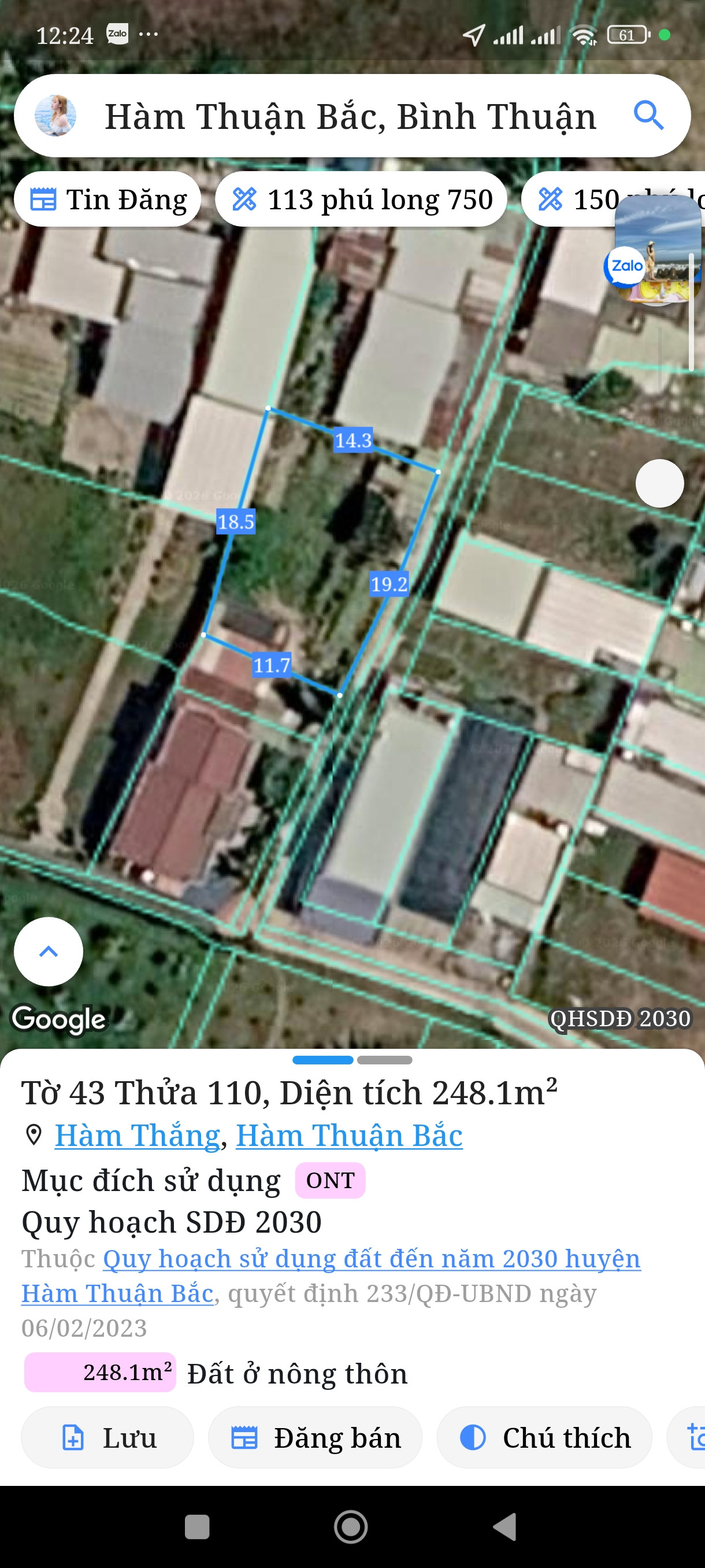 Cần bán 248m² giá chỉ 800 triệu