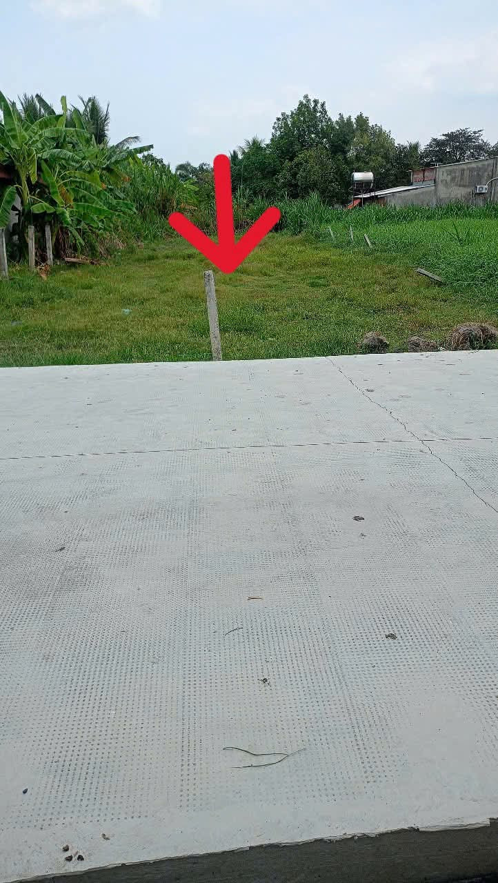 Bán đất 1129.8m² có sẵn 400m² thổ cư ngang 10m giá 2.2 tỷ tại Xã Hậu Nghĩa