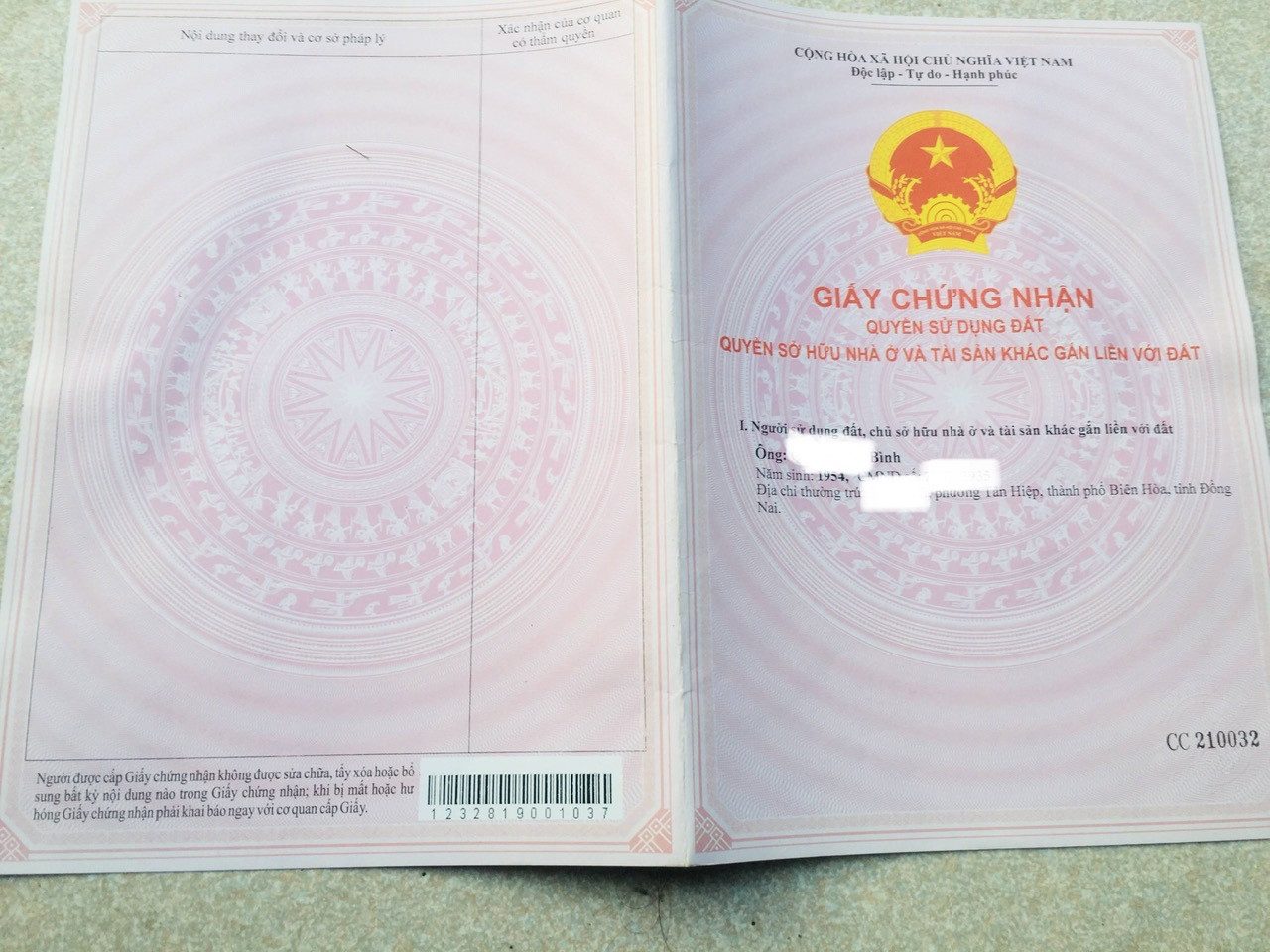 Bán đất full thổ cư
